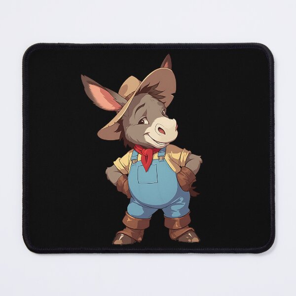 Item preview, Cute Farm Donkey designed and sold by bapupa.