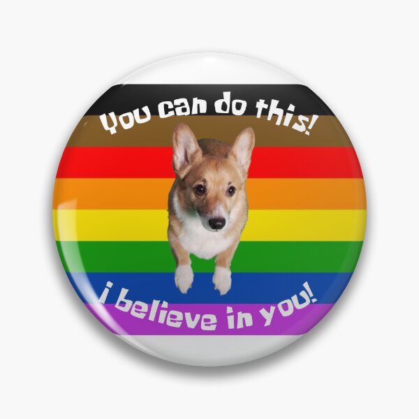 Artikel-Vorschau von Du schaffst das! (Alle Farben Regenbogen), designt und verkauft von Queer-Corgi.