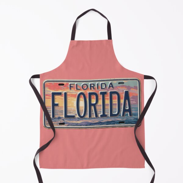 Item preview, Florida - Vintage License Plat designed and sold by The Souvenir Dept..