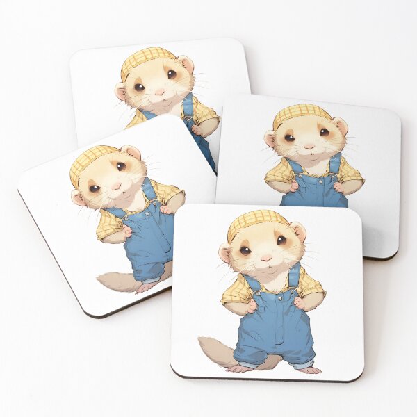 Item preview, Cute Farm Ferret designed and sold by bapupa.