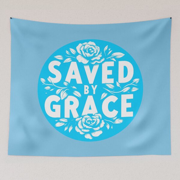 Item preview, Saved By Grace By God With Roses designed and sold by plushism.