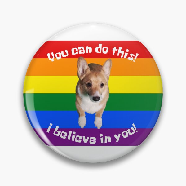 Artikel-Vorschau von Du schaffst das! (Regenbogen), designt und verkauft von Queer-Corgi.