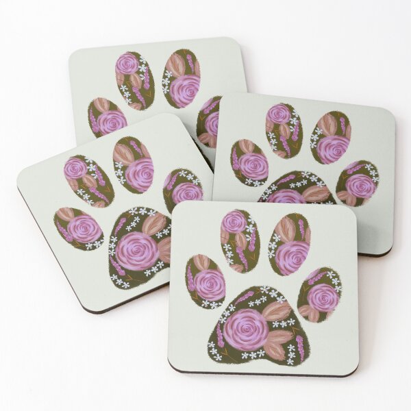 Item preview, Paw Print roses designed and sold by BlossomandIvy.