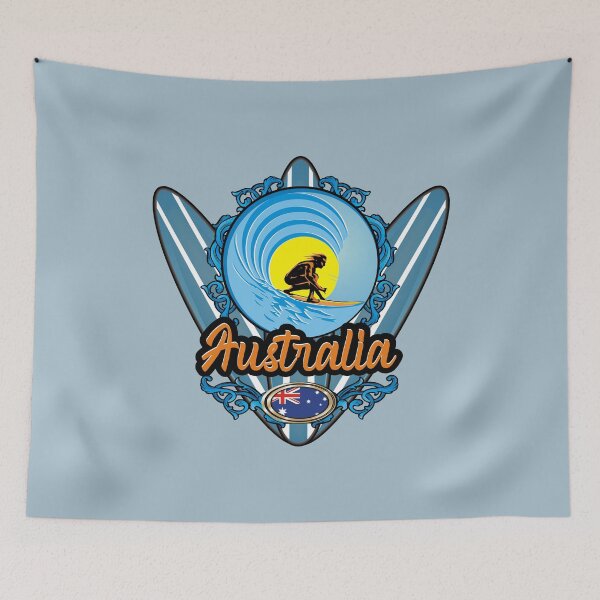 Item preview, Australia surfer vintage surfboard designed and sold by studioss76.