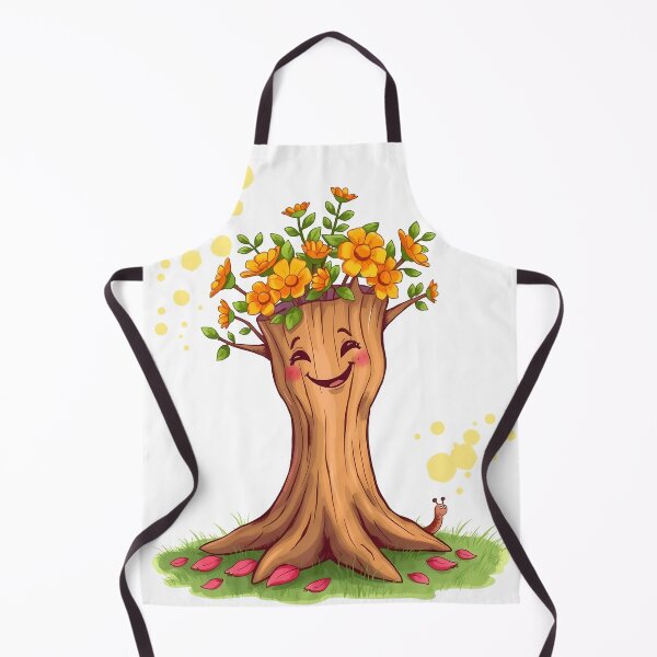 Item preview, Cute Smiling Tree Character Illustration designed and sold by svarupa.