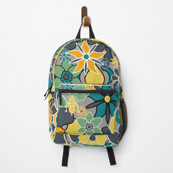 Item preview, Patchwork of Flower, nature-inspired design, green palette designed and sold by JoseYeste.