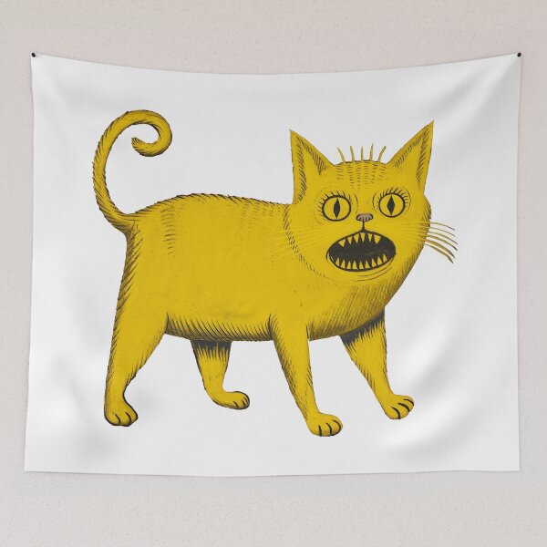 Item preview, Screaming Cat designed and sold by Angry Swan Designs.