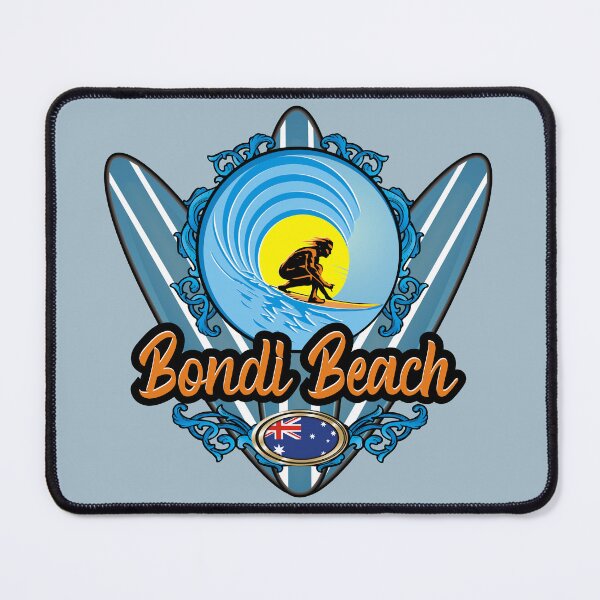 Item preview, Bondi Beach Australia surfer vintage surfboard designed and sold by studioss76.
