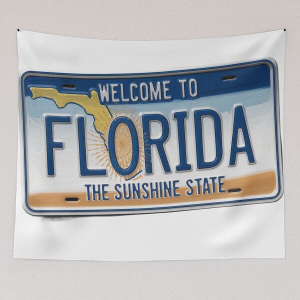 Item preview, Florida License Plate designed and sold by The Souvenir Dept..