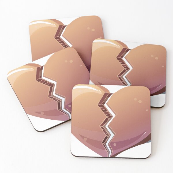 Item preview, Shattered Love – A Broken Heart Design designed and sold by SnackSquad.