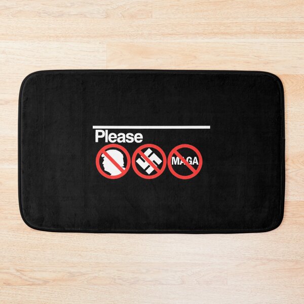 Item preview, Plase No Donald Trump Signage-Sticker No Nazi No MAGA designed and sold by HHQRHH.