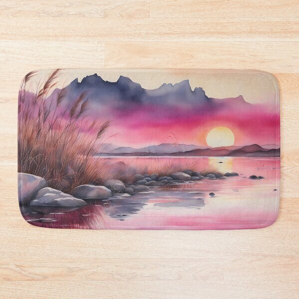 Item preview, Hot Pink Lakeshore designed and sold by CalmnessbyChoice.
