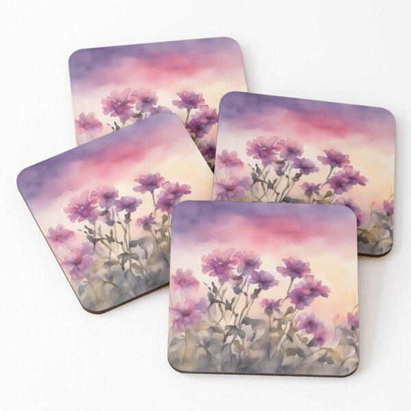 Item preview, Dreamy Purple Wildflowers designed and sold by CalmnessbyChoice.