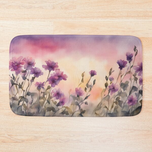 Item preview, Dreamy Purple Wildflowers designed and sold by CalmnessbyChoice.