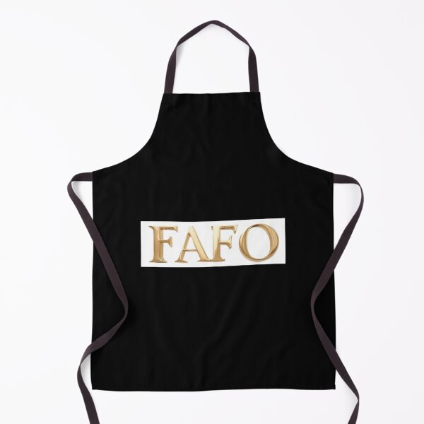 Item preview, FAFO in gold designed and sold by DesignsMjB.