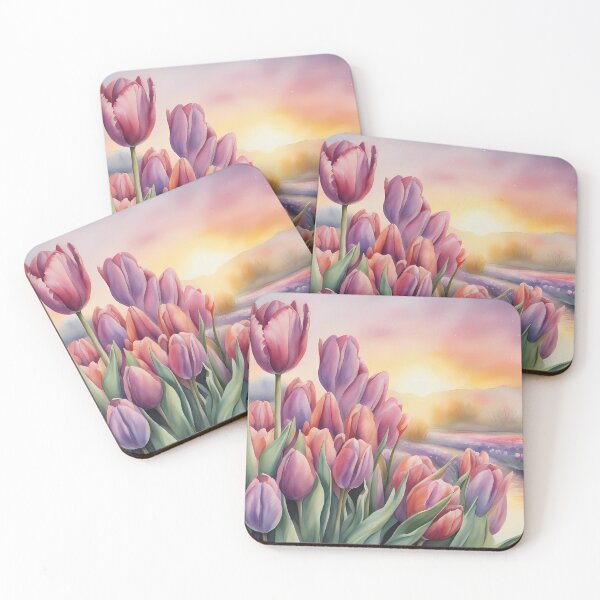 Item preview, Large Fields of Tulips designed and sold by CalmnessbyChoice.