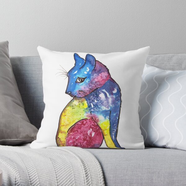Not me Throw Pillow