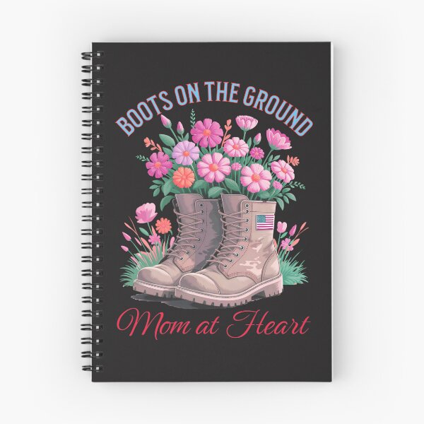 Item preview, Boots On The Ground, Mom At Heart: Military Mom, Veteran Family Pride designed and sold by elynne9.