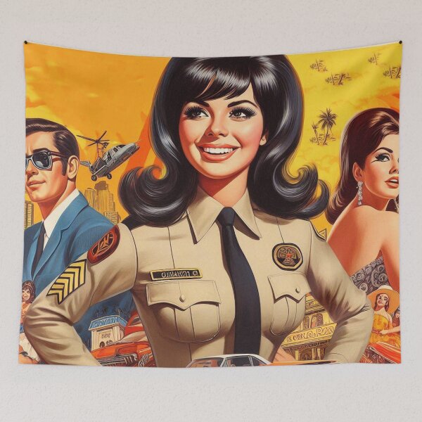 Item preview, 60s Policewoman designed and sold by PulpVintage.