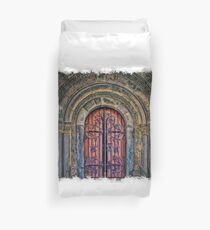 Goal drawn Art Duvet Cover