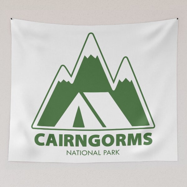 Item preview, Cairngorms National Park Scotland Mountains Camping designed and sold by Esskay Designs.
