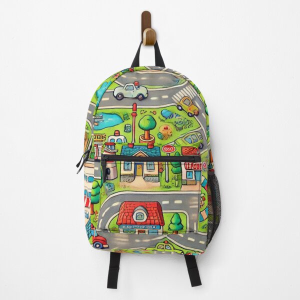 Item preview, Nostalgic City Carpet Roads With Cars designed and sold by MonkiFlipp.