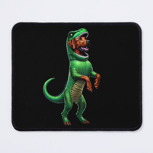 Item preview, Funny Rhodesian Ridgeback Wearing Dinosaur Outfit Dog Lover designed and sold by Kimberley King Art King Art.