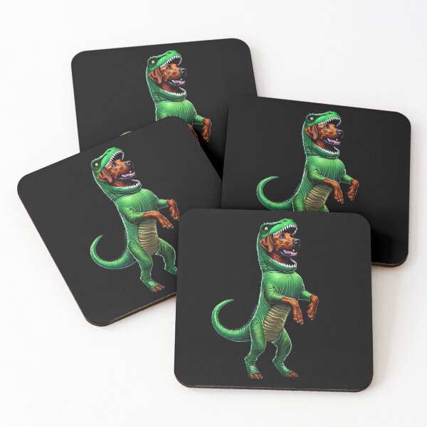 Item preview, Funny Rhodesian Ridgeback Wearing Dinosaur Outfit Dog Lover designed and sold by Kimberley King Art  King Art.