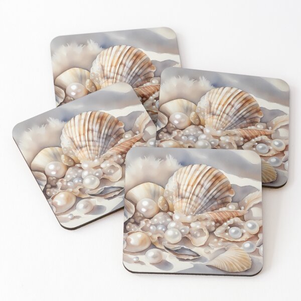 Item preview, Seashells and Pearls designed and sold by CalmnessbyChoice.