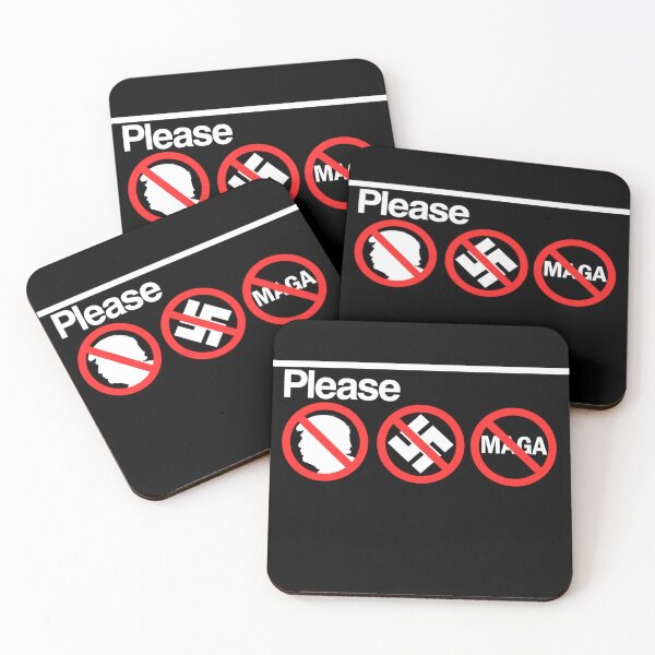 Item preview, NYC Subway Sign : No Trump No Nazi No MAGA designed and sold by HHQRHH.
