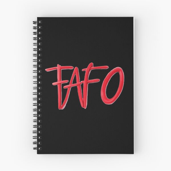 Item preview, FAFO in 3D red designed and sold by DesignsMjB.