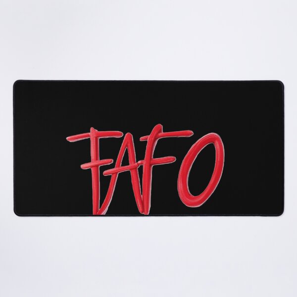 Item preview, FAFO in 3D red designed and sold by DesignsMjB.