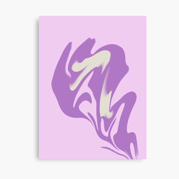 Item preview, Abstract Marbled Swirls in Purple, Dark Purple and Yellow designed and sold by JulzPink.