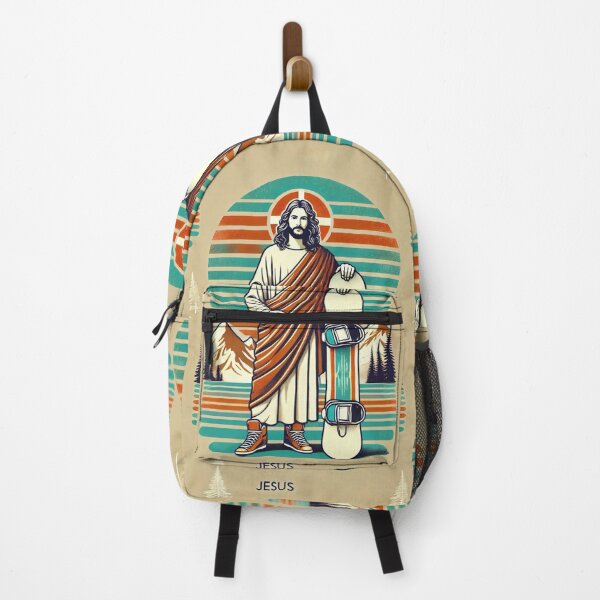 Item preview, Snowboarding with Jesus designed and sold by MESSAYA.