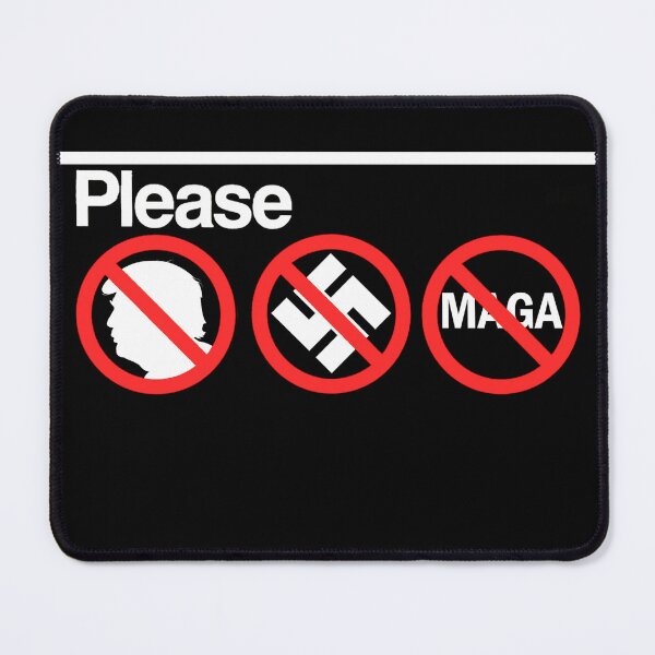 Item preview, Plase No Donald Trump Signage-Sticker No Nazi No MAGA designed and sold by HHQRHH.