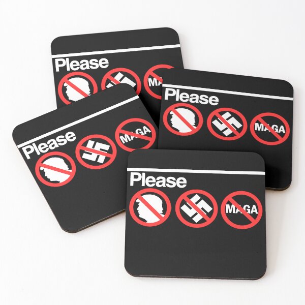 Item preview, Plase No Donald Trump Signage-Sticker No Nazi No MAGA designed and sold by HHQRHH.