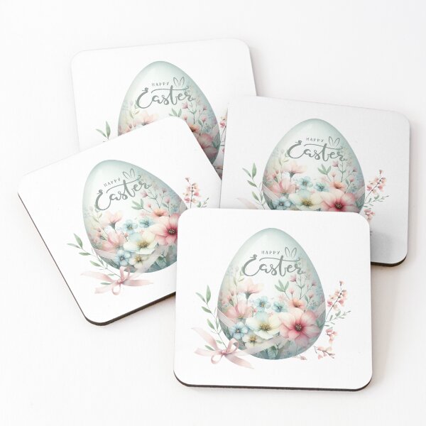 Item preview, Enchanted Easter Egg Collection – Floral Watercolor Spring Vibes designed and sold by MiszungART.