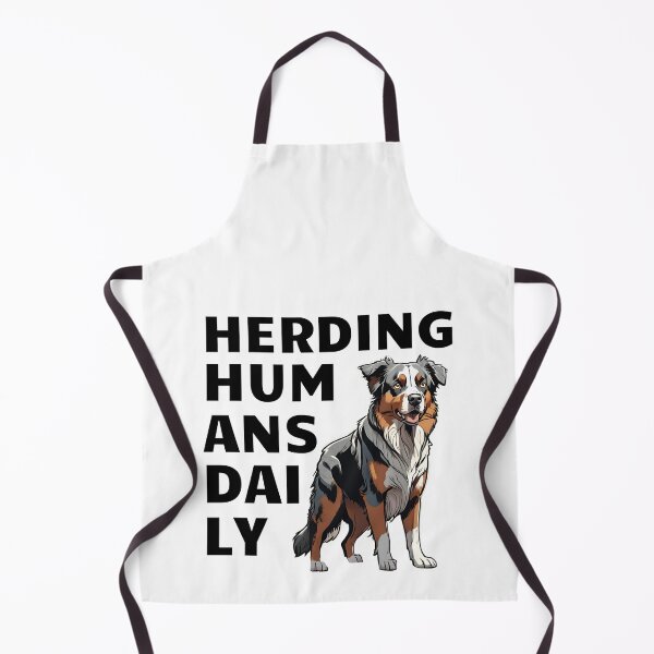 Item preview, Herding humans daily. Australian shepherd  designed and sold by MySciPic.
