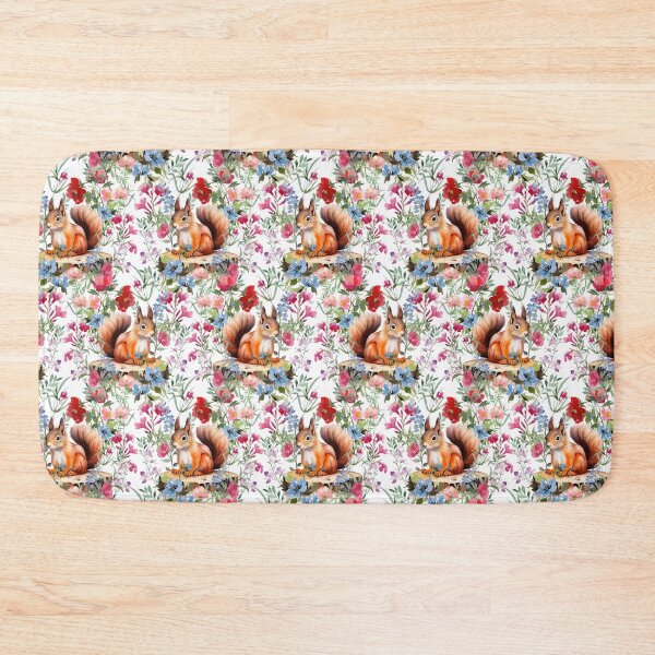 Item preview, Squirrel, flowers , wild, glamorous ,spring ,animals ,deer ,dark ,cute , romance ,dreams , floral ,rabbit ,baby ,elegant ,blooms ,wallpaper ,rose designed and sold by letsgow8th.