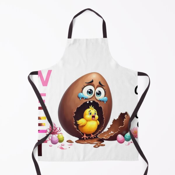Item preview, Huevo de Pascua de chocolate que llora con un pollito sorprendido en su interior designed and sold by Sweetday2025.