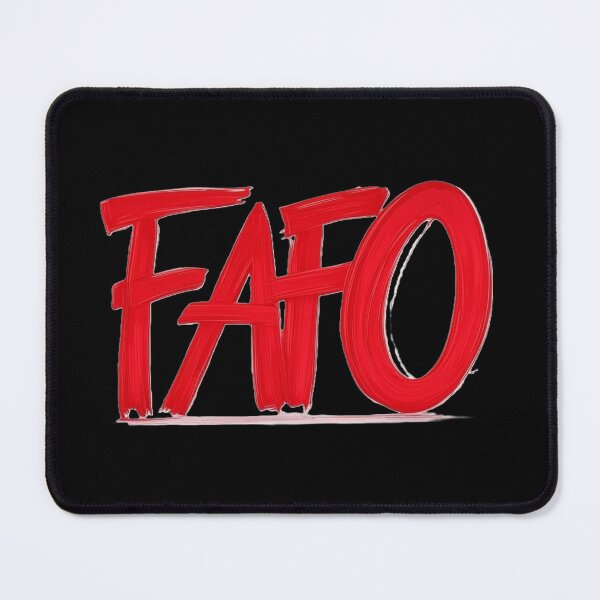 Item preview, FAFO in graffiti red designed and sold by DesignsMjB.