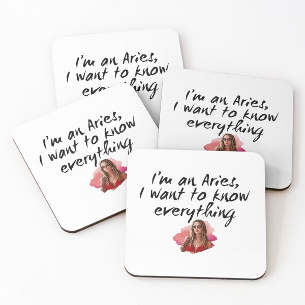 Item preview, Im an Aries, I want to know everything - Chelsea White Lotus designed and sold by livetogether.
