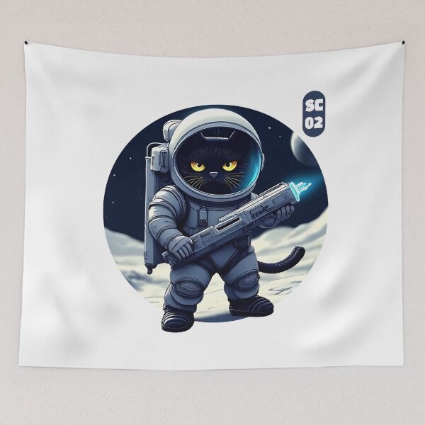 Item preview, SC-02 Space Cat  designed and sold by PM.