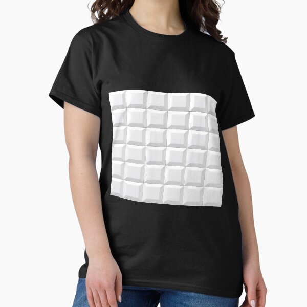 Item preview, White Brick Keyboard Wall Art – Minimalist Tech-Inspired designed and sold by Sparcus.