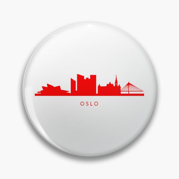 Item preview, Minimalist Oslo Travel Icon designed and sold by ParadiseApple.