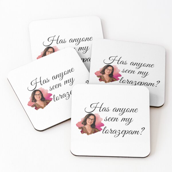 Item preview, Has anyone seen my lorazepam? - Victoria White Lotus designed and sold by livetogether.
