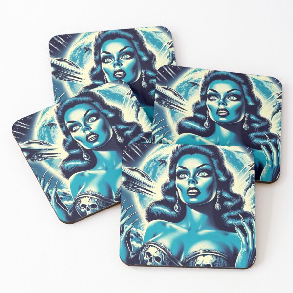 Item preview, Sci-fi Girl designed and sold by PulpVintage.