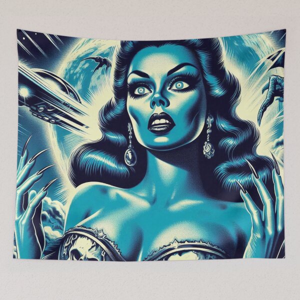 Item preview, Sci-fi Girl designed and sold by PulpVintage.