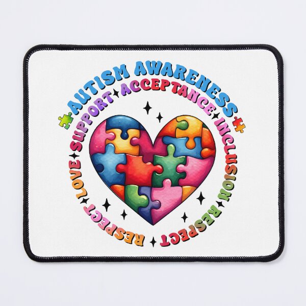 Item preview, Heart of Acceptance: Autism Values Tee designed and sold by DarylWelsh2024.