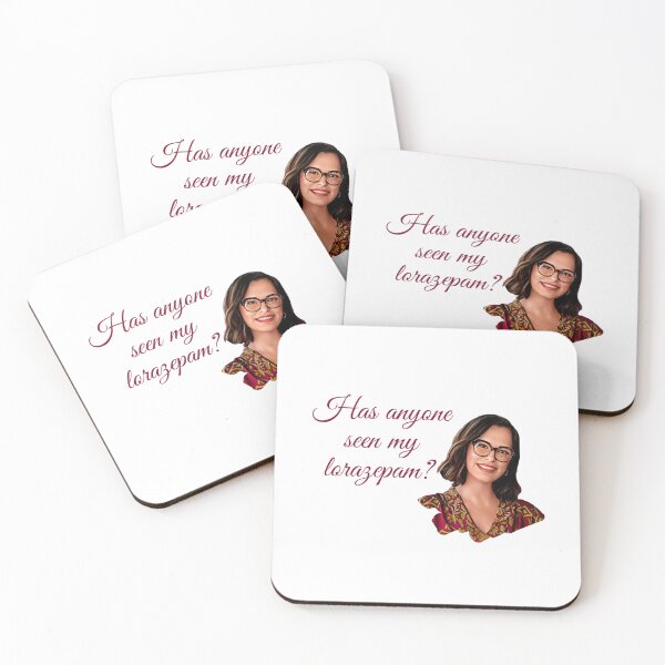 Item preview, Has anyone seen my lorazepam? - Victoria White Lotus designed and sold by livetogether.